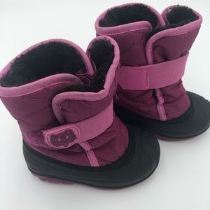 Kamik Kids Boots in Purple and Black
